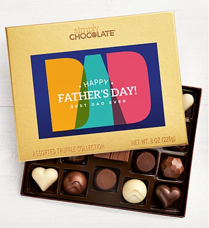 Happy Father’s Day Best Dad 19pc Chocolate Box